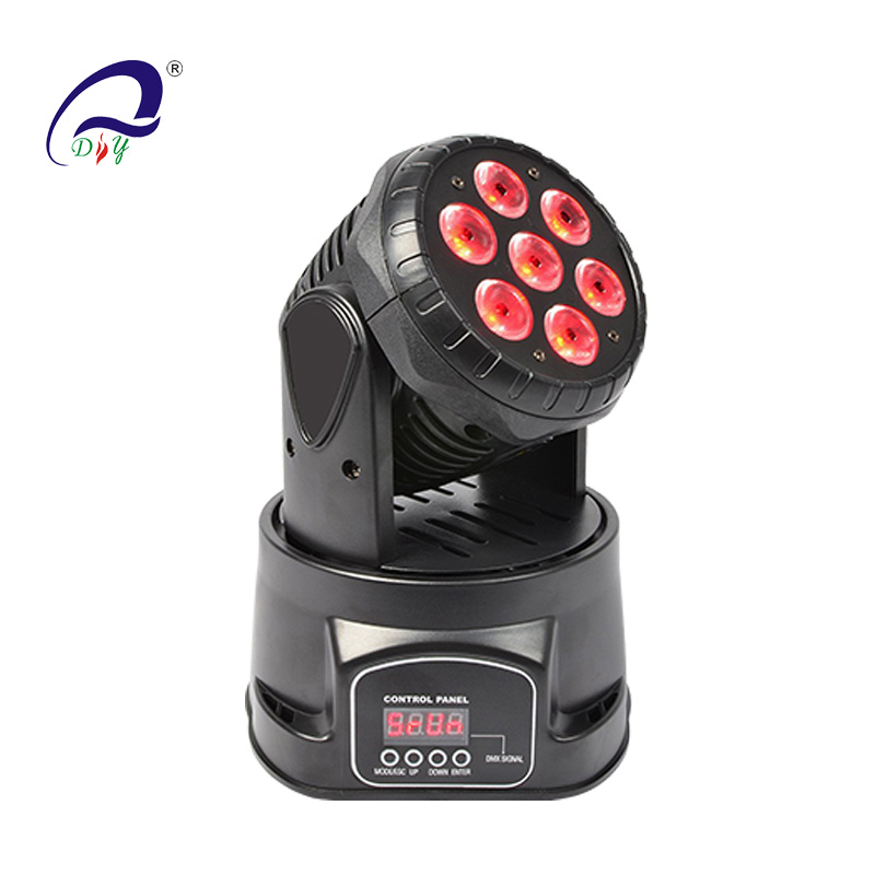 Uh-14 7pcs*10W/15W LED Mini Move Wash Head light